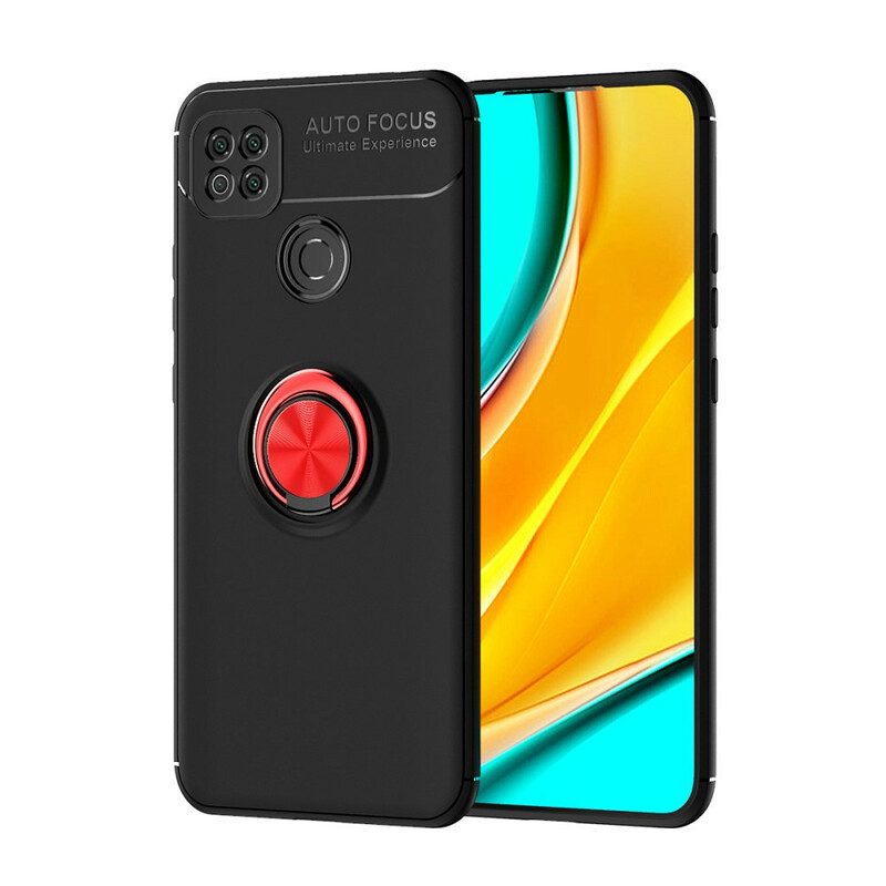 Telefoonhoesje voor Xiaomi Redmi 9C Roterende Ring