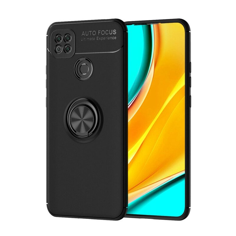 Telefoonhoesje voor Xiaomi Redmi 9C Roterende Ring