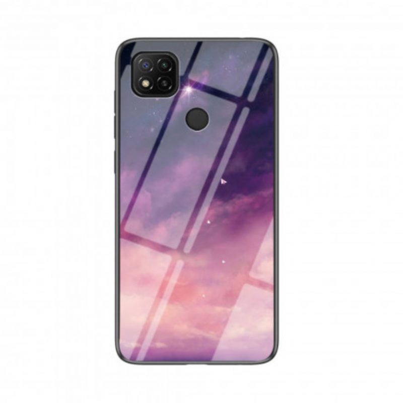 Telefoonhoesje voor Xiaomi Redmi 9C Schoonheid Gehard Glas