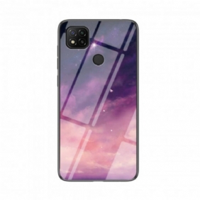 Telefoonhoesje voor Xiaomi Redmi 9C Schoonheid Gehard Glas