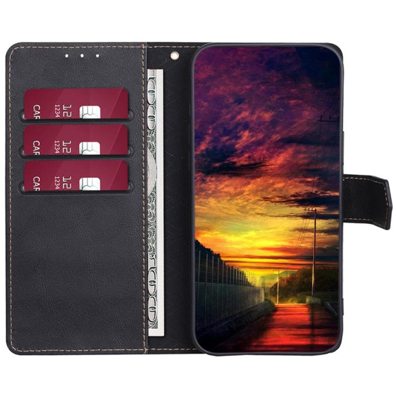 Bescherming Hoesje Realme 12 Pro / 12 Pro Plus Vintage Effect Rfid-blokkering