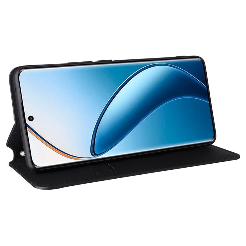 Folio-hoesje Realme 12 Pro / 12 Pro Plus 3d-ruitpatroon Bescherming Hoesje