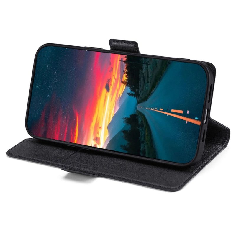 Folio-hoesje Realme 12 Pro / 12 Pro Plus Telefoonhoesje Magnetische Sluiting Aan De Zijkant