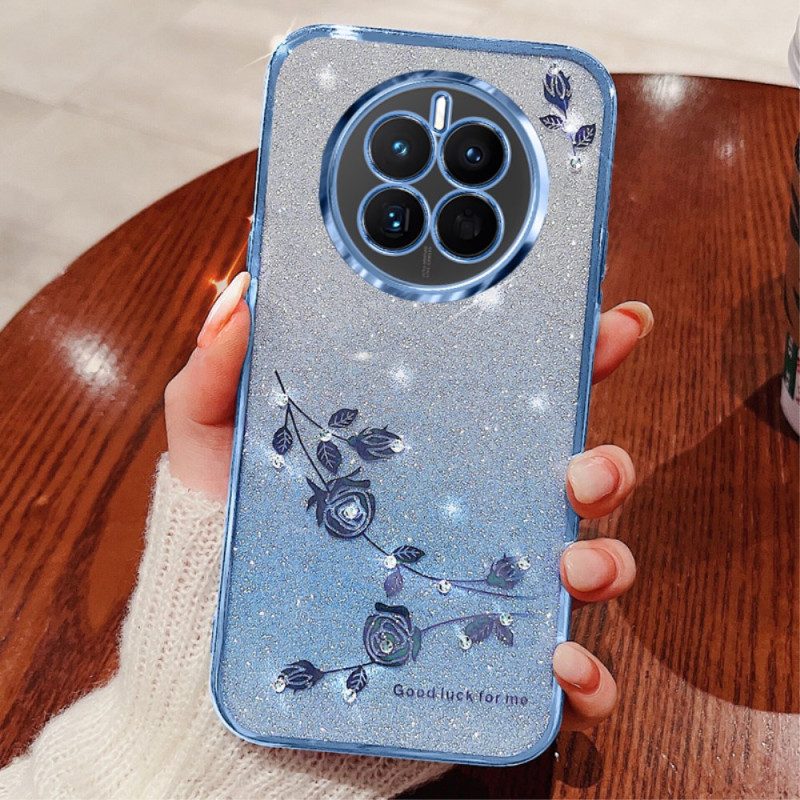 Hoesje Realme 12 Pro / 12 Pro Plus Bloemen En Stro Kadem