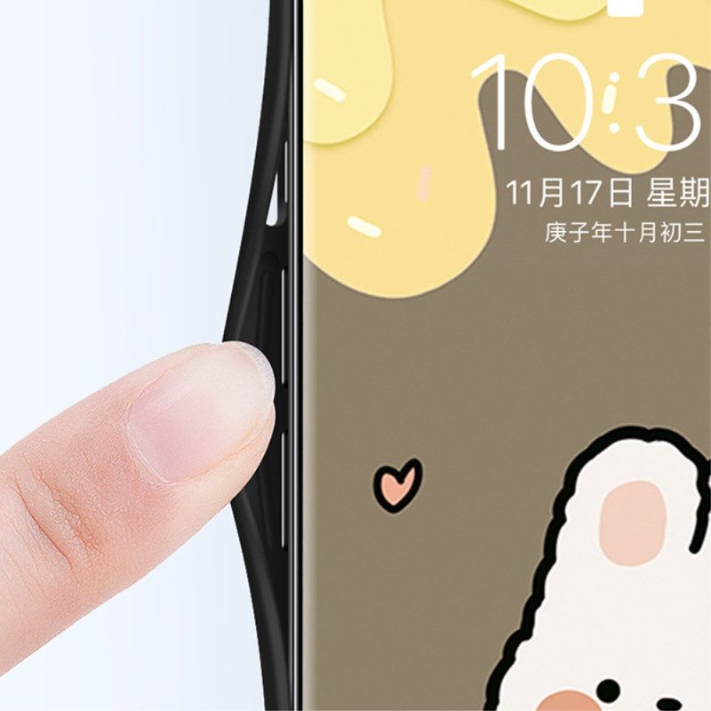 Hoesje Realme 12 Pro / 12 Pro Plus Cartoon Gehard Glas