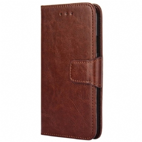 Leren Hoesje Voor Realme 12 Pro / 12 Pro Plus Vintage