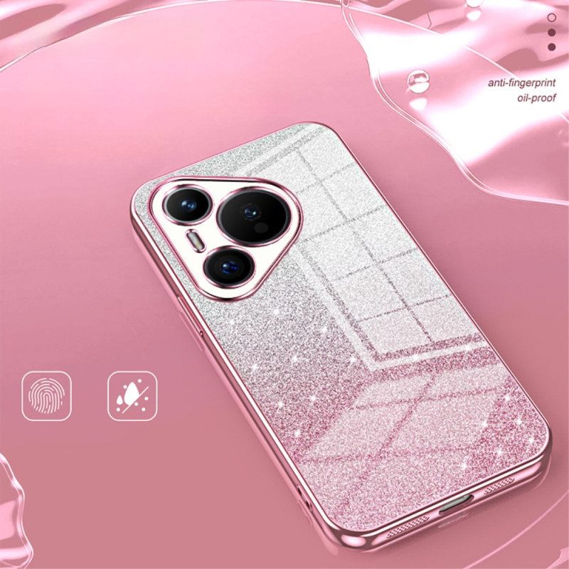 Hoesje Huawei Pura 70 Glitter Met Verloop