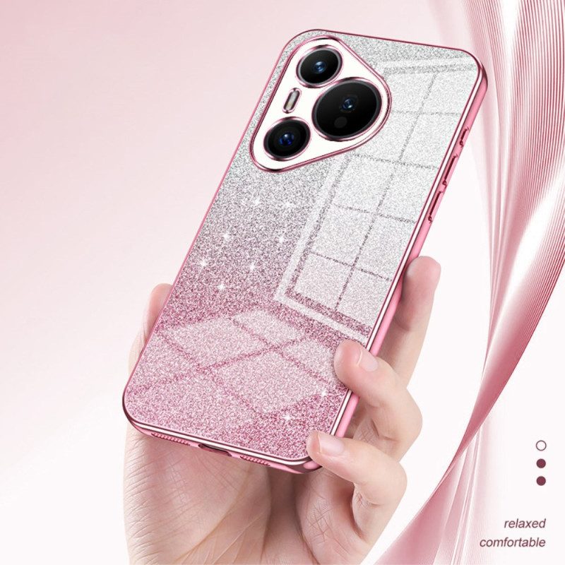 Hoesje Huawei Pura 70 Glitter Met Verloop