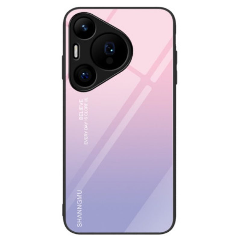 Hoesje Huawei Pura 70 Kleurovergang Roze Paars