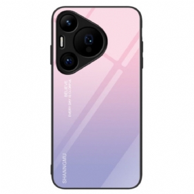 Hoesje Huawei Pura 70 Kleurovergang Roze Paars