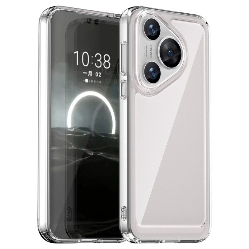 Hoesje Voor Huawei Pura 70 Gekleurde Randen