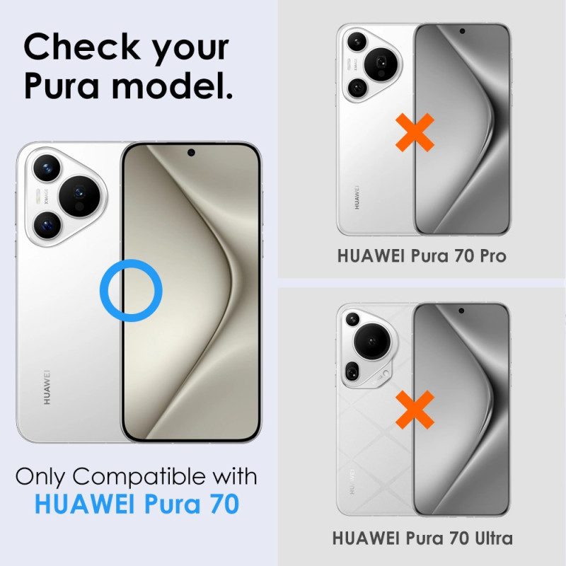 Huawei Pura 70 Northjo Zilveren Lensbeschermer