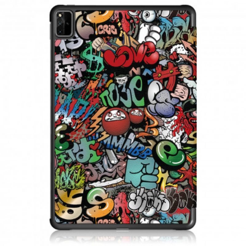 Bescherming Hoesje voor Huawei MatePad Pro 12.6 (2021) Verbeterde Graffiti