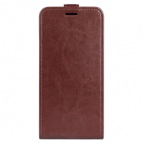 Folio-hoesje voor Realme C31 Flip Case Verticale Flap Met Leereffect