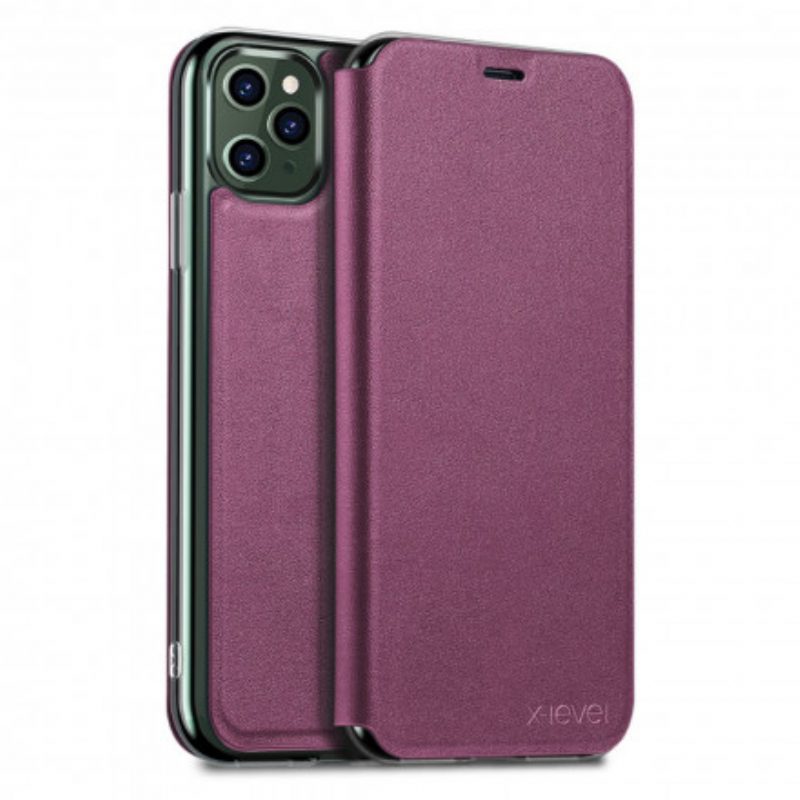 Bescherming Hoesje voor iPhone 11 Pro Max Folio-hoesje Shandoo-serie X-niveau