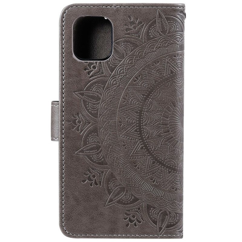 Flip Case voor iPhone 11 Pro Max Zon Mandala