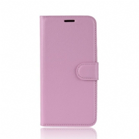 Folio-hoesje voor iPhone 11 Pro Max Premium Litchi-leereffect