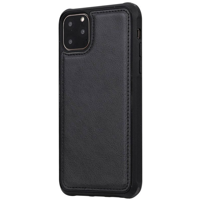 Hoesje Folio-hoesje voor iPhone 11 Pro Max Portemonnee Leren Afneembare Portemonnee