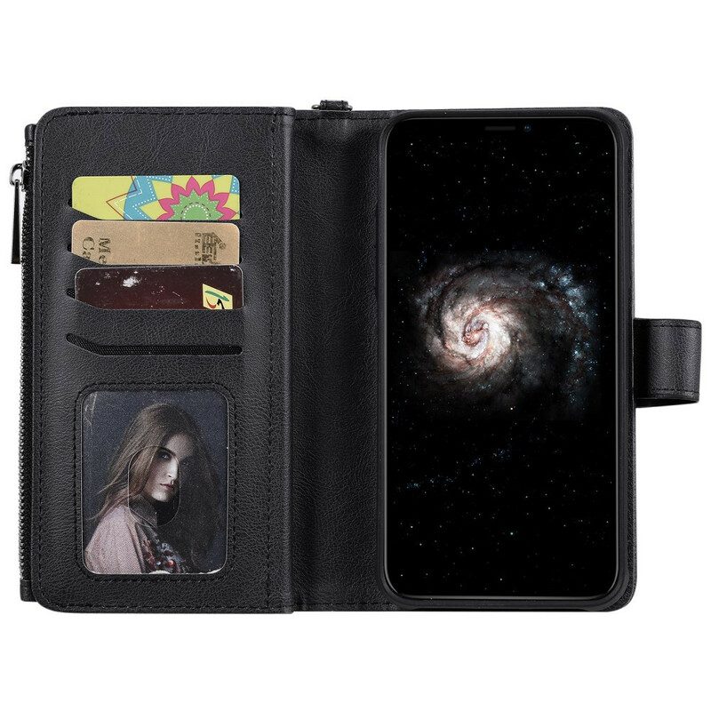 Hoesje Folio-hoesje voor iPhone 11 Pro Max Portemonnee Leren Afneembare Portemonnee