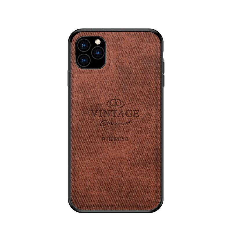 Hoesje voor iPhone 11 Pro Max Eervolle Vintage Pinwuyo