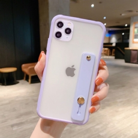 Hoesje voor iPhone 11 Pro Max Hybride Met Riemondersteuning