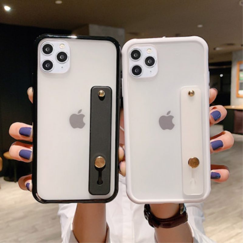 Hoesje voor iPhone 11 Pro Max Hybride Met Riemondersteuning