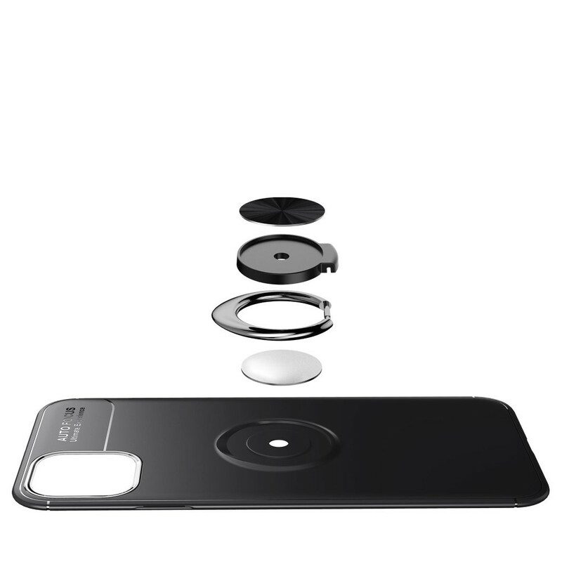 Hoesje voor iPhone 11 Pro Max Lenuo Magnetische Ring