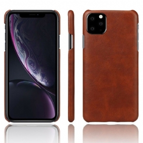 Hoesje voor iPhone 11 Pro Max Leren Styling