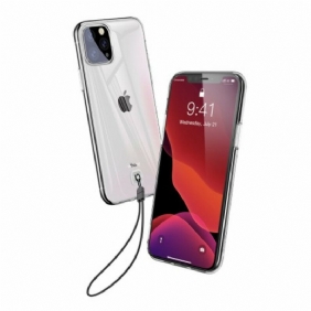 Hoesje voor iPhone 11 Pro Max Met Ketting Baseus Transparante Bandjes