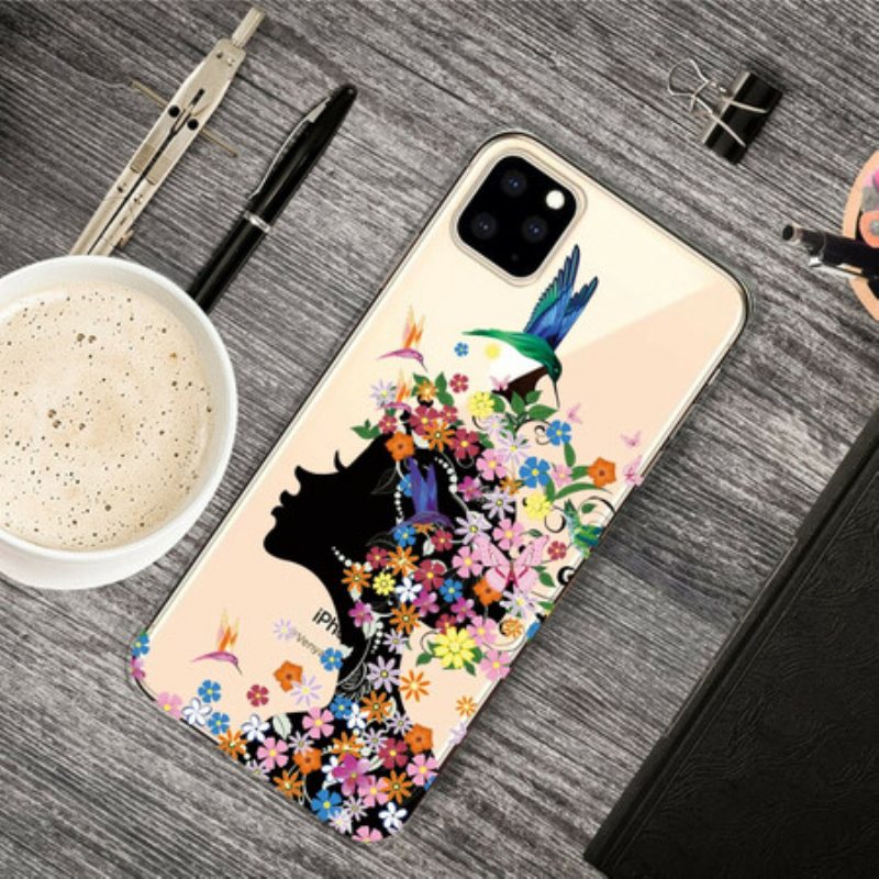 Hoesje voor iPhone 11 Pro Max Mooi Bloemhoofd