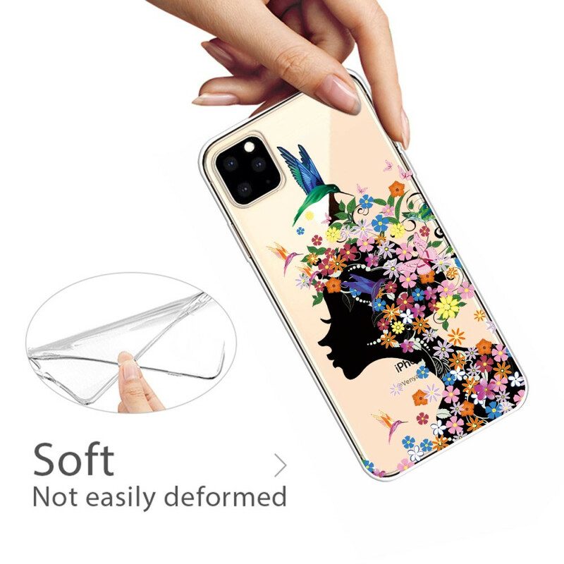 Hoesje voor iPhone 11 Pro Max Mooi Bloemhoofd