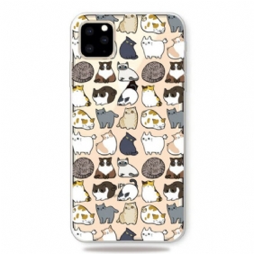 Hoesje voor iPhone 11 Pro Max Pro Topkatten