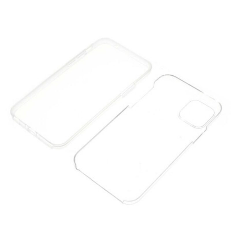 Hoesje voor iPhone 11 Pro Max Transparant 2 Stuks