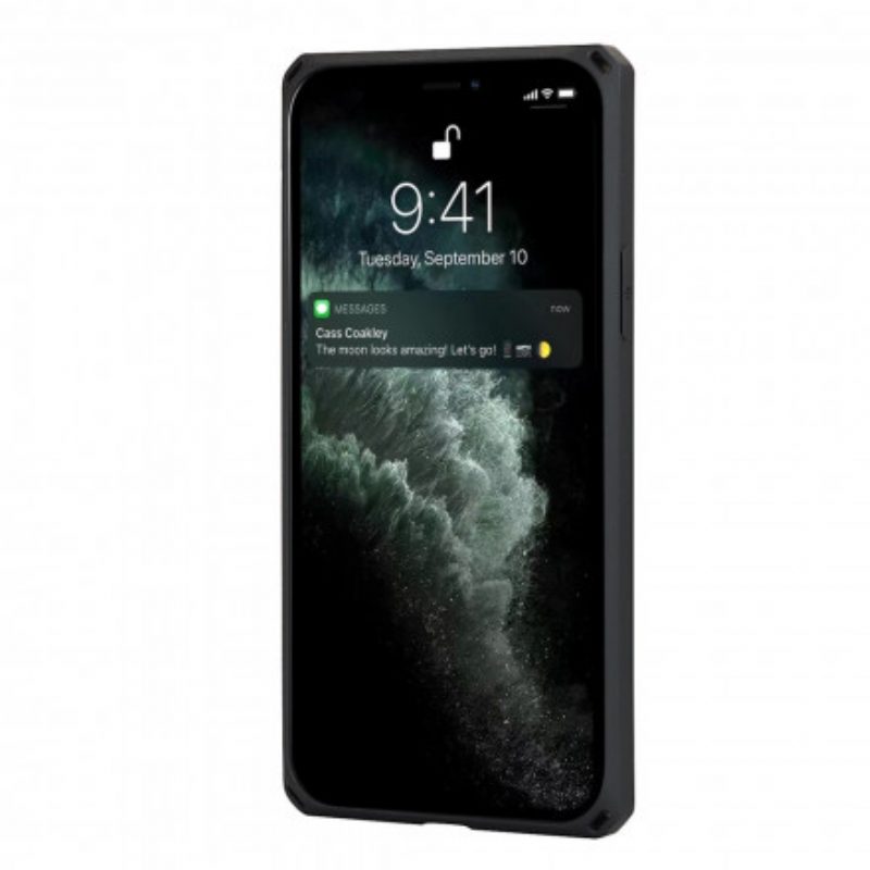 Hoesje voor iPhone 11 Pro Max Verticale En Horizontale Steunkaarthouders