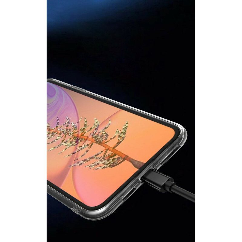 Telefoonhoesje voor iPhone 11 Pro Max Transparant Met Ring-support