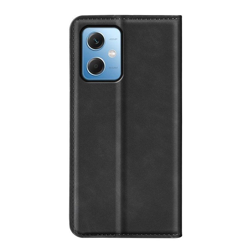 Bescherming Hoesje voor Xiaomi Redmi Note 12 5G Folio-hoesje Leren Styling