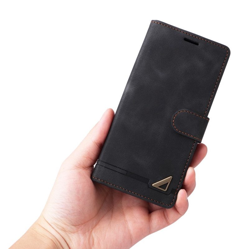 Flip Case voor Xiaomi Redmi Note 12 5G Leren Styling