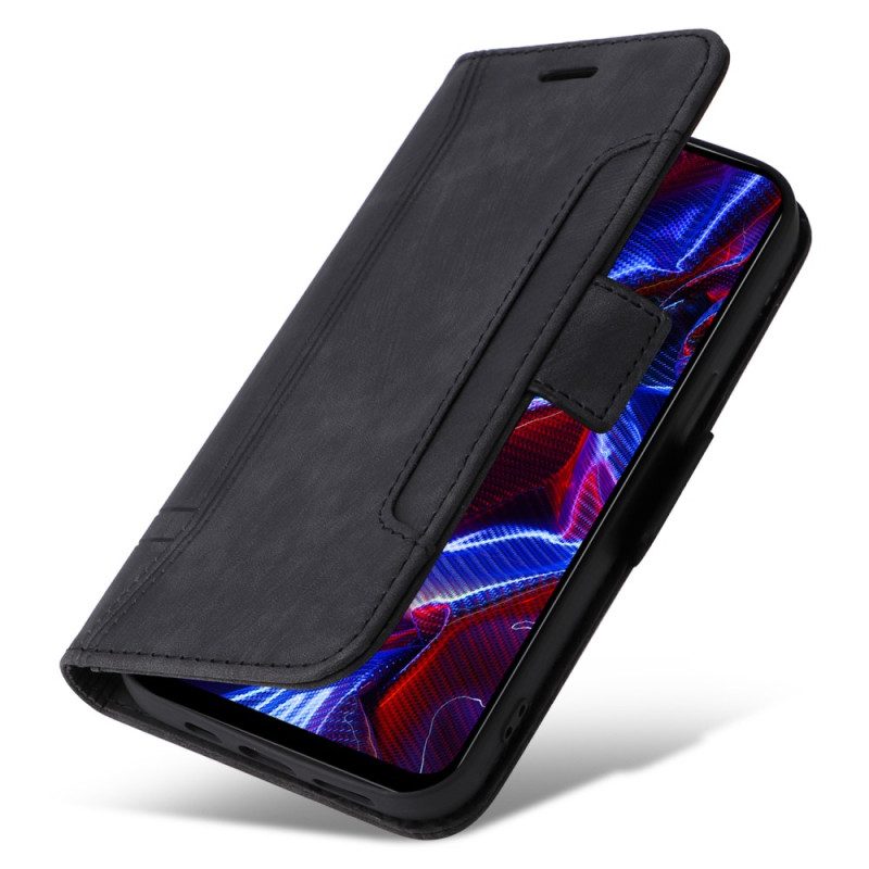 Folio-hoesje voor Xiaomi Redmi Note 12 5G Betopnice Kaarthouder Vooraan