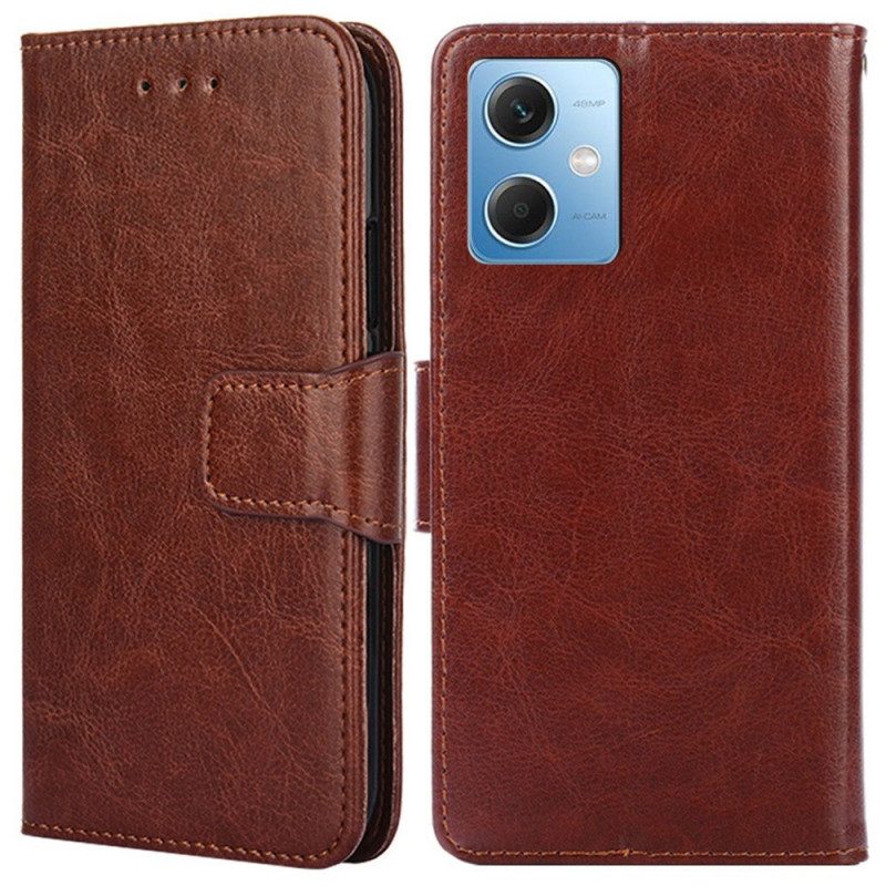 Folio-hoesje voor Xiaomi Redmi Note 12 5G Vintage