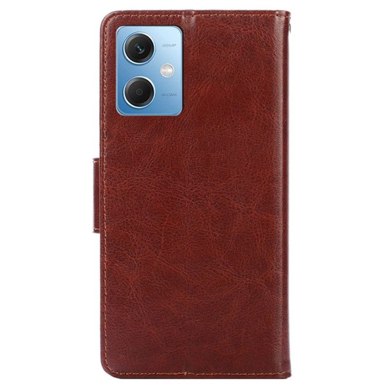 Folio-hoesje voor Xiaomi Redmi Note 12 5G Vintage