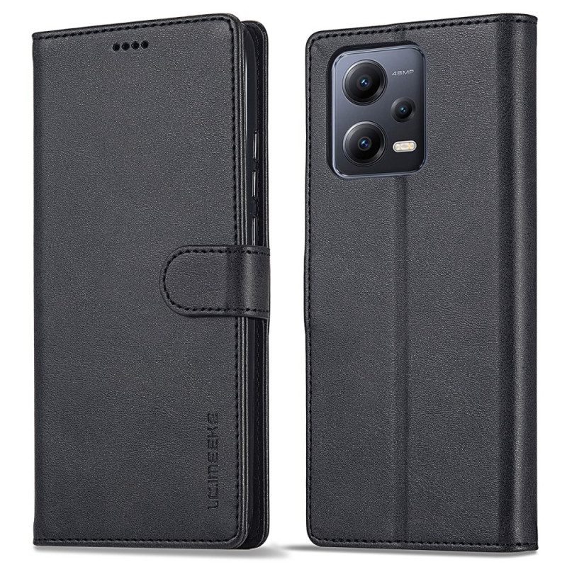 Leren Hoesje voor Xiaomi Redmi Note 12 5G Lc.imeeke