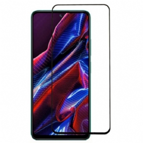 Xiaomi Redmi Note 12/Poco X5 5G Zwarte Rand Schermbeschermer