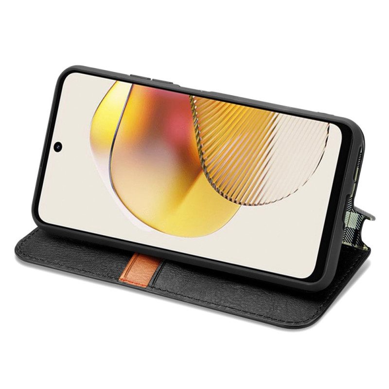 Bescherming Hoesje voor Moto G73 5G Folio-hoesje 3d Patroon