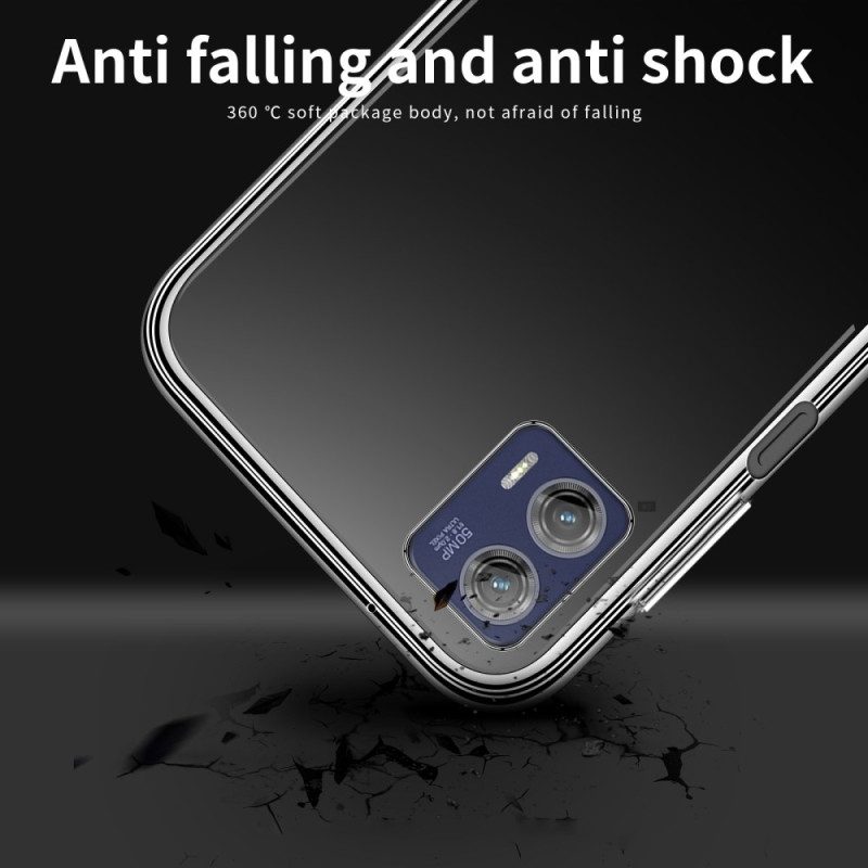 Hoesje voor Moto G73 5G Transparante Mofi