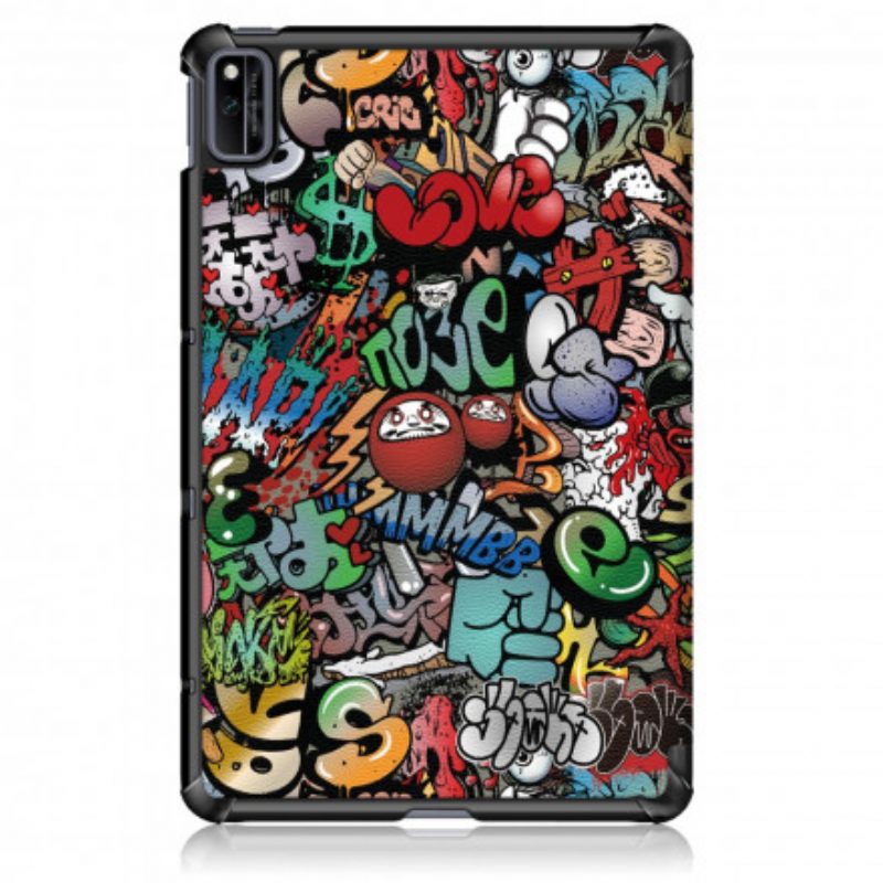 Bescherming Hoesje voor Huawei MatePad New Verbeterd Graffitiplezier