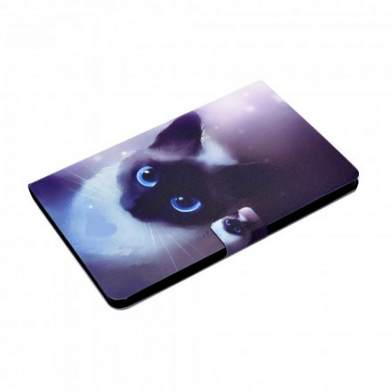 Flip Case voor Huawei MatePad New Blauwogige Kat