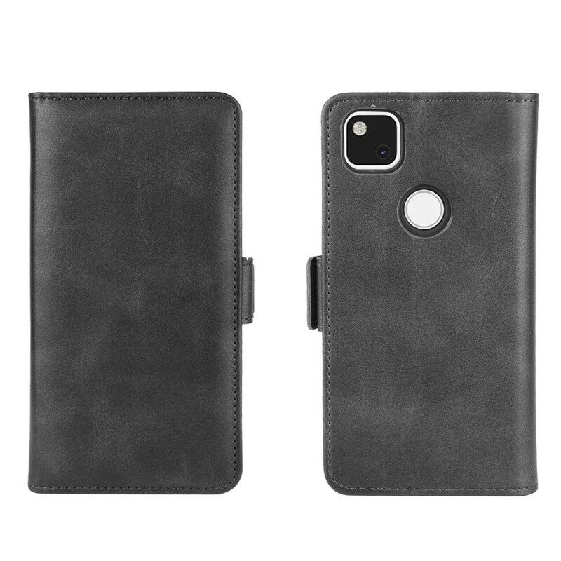 Folio-hoesje voor Google Pixel 4A Flip Case Dubbele Klep