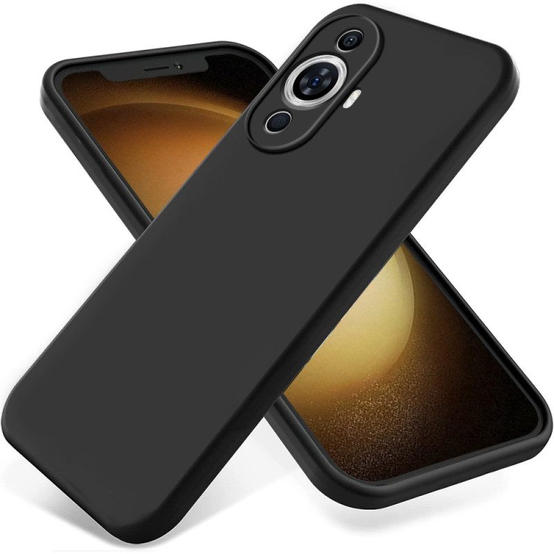 Cover Hoesje Huawei Nova 11 Pro Telefoonhoesje Vloeibare Siliconen Band