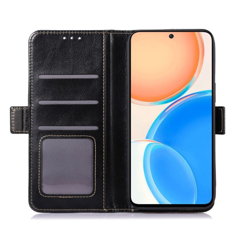 Flip Case Leren Huawei Nova 11 Pro Abeel Kunstleer