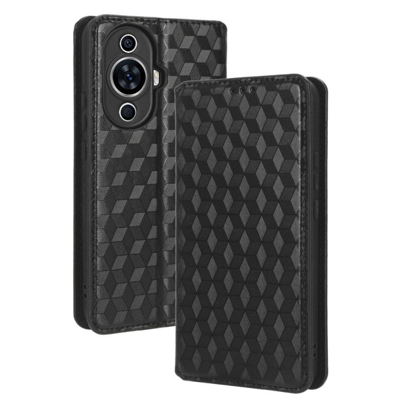 Folio-hoesje Voor Huawei Nova 11 Pro 3d Diamanten